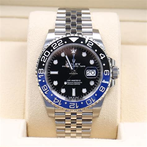 rolex gmt master ii neu kaufen|Rolex GMT Master 2 batgirl.